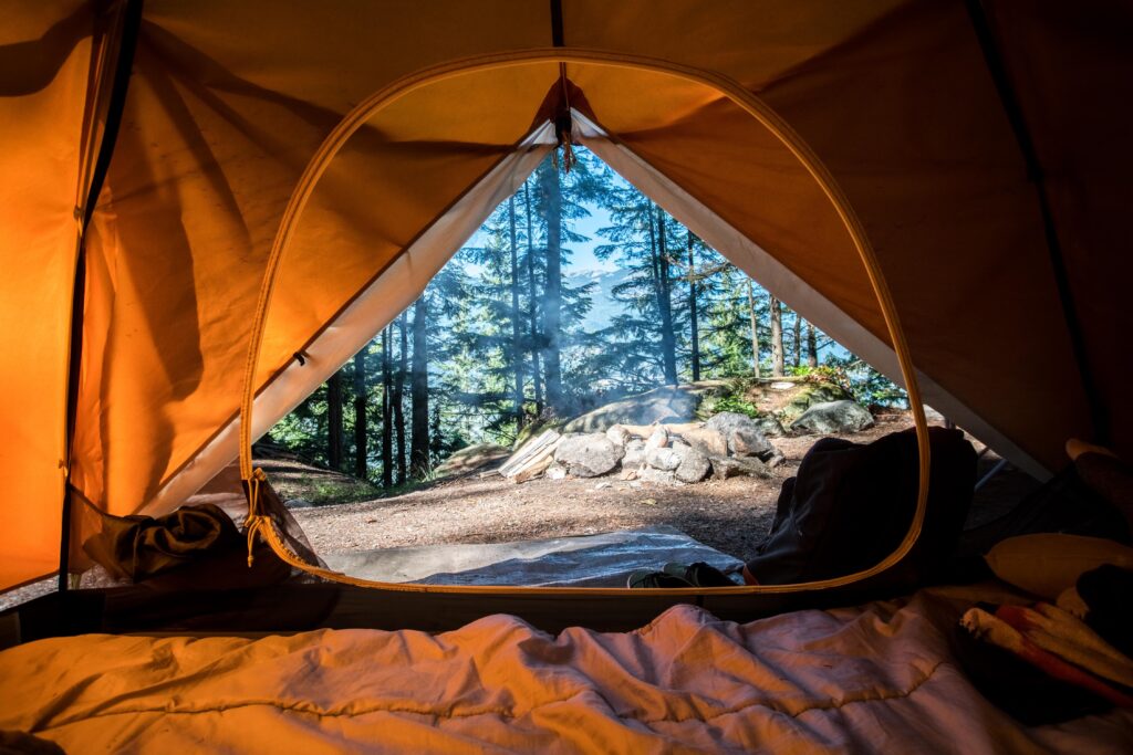 Camping hut